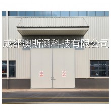 雙扇推拉門 工業(yè)平移門 廠房電動(dòng)推拉門 車間彩鋼板工業(yè)推拉門